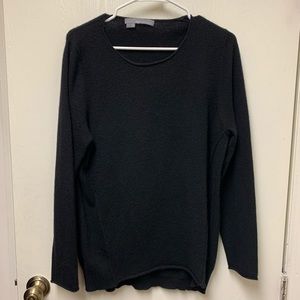 360 Cashmere Black Cashmere Sweater